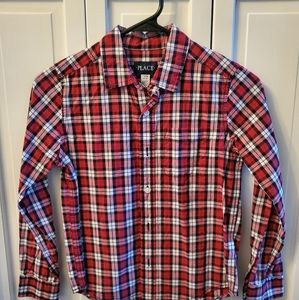 Boys size 7/8 button shirt